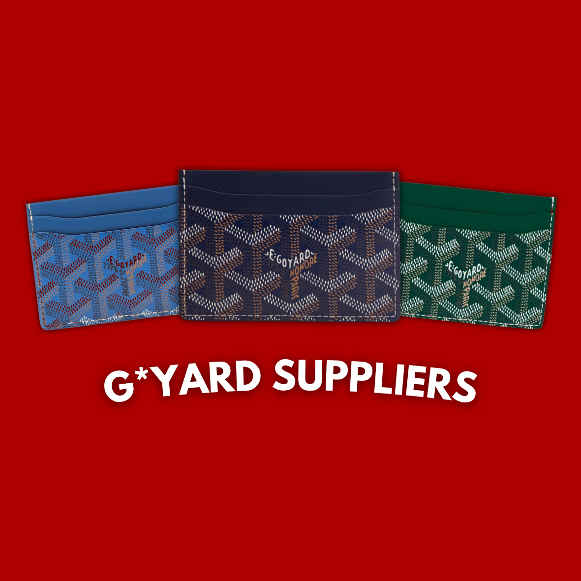 G*yard Suppliers